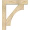 Ekena Millwork Westlake Block Rough Sawn Bracket w/ Offset Brace, Douglas Fir, 6"W x 26"D x 30"H BKT0604X26X30WTL05RDF - alternate 3
